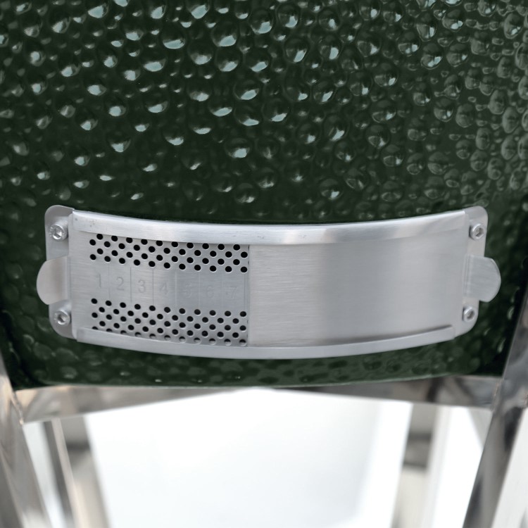 Boss Grill The Egg XL - 22 Inch Ceramic Kamado Style Charcoal Smoker BBQ Grill - In Green