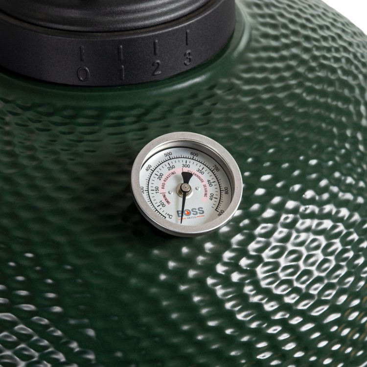 Boss Grill The Egg - 18 Inch Ceramic Kamado Style Charcoal Egg BBQ Grill - Green