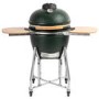 Boss Grill The Egg - 18 Inch Ceramic Kamado Style Charcoal Egg BBQ Grill - Green