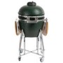 Boss Grill The Egg - 18 Inch Ceramic Kamado Style Charcoal Egg BBQ Grill - Green