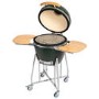 Boss Grill The Egg - 18 Inch Ceramic Kamado Style Charcoal Egg BBQ Grill - Green