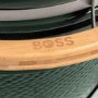 Boss Grill The Egg - 18 Inch Ceramic Kamado Style Charcoal Egg BBQ Grill - Green