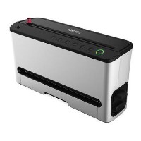 electriQ Food Saver Vacuum Sealer Machine with Roll Storage & Cutter  - Silver