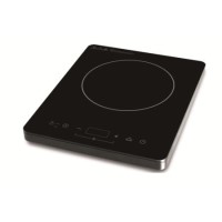 electriQ Portable Touch Control Single Zone Induction Hob Black