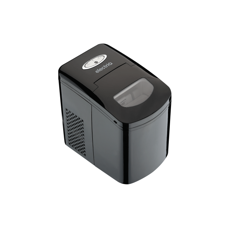 Refurbished electriQ EIQICEMBL Countertop Ice Maker Black