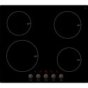 A1/EIQIND60KV2 Refurbished electriQ EIQIND60KV2 60cm Induction Hob with Knob Controls Plug and Play