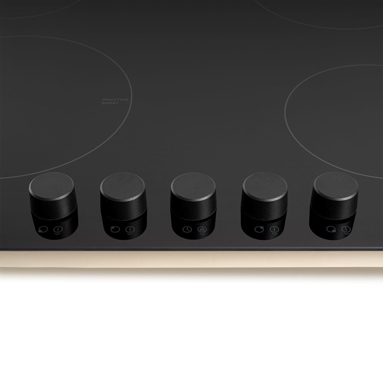 electriQ 60cm Induction Hob with Knob Controls - Plug and Play