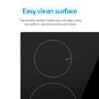 electriQ 60cm Induction Hob with Knob Controls - Plug and Play