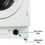 Refurbished electriQ EIQINTWM147 Integrated 7KG 1400 Spin Washing Machine
