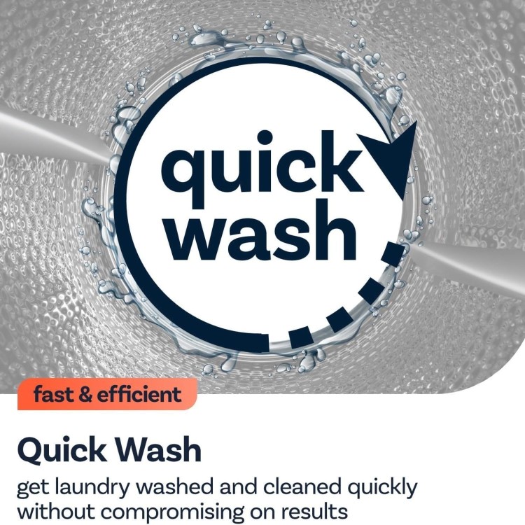 electriQ 9kg 1400rpm Integrated Washing Machine - White