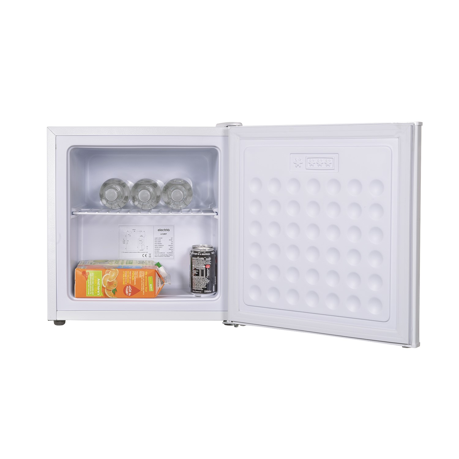 Refurbished electriQ EIQMF Freestanding 32 Litre Table Top Freezer