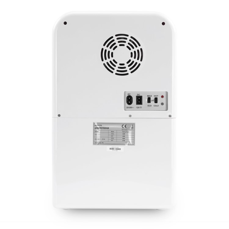 Refurbished electriQ eiQMIDFRIDGE 15 Litre Portable Mini Fridge White