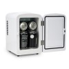 electriQ 4L Hot and Cold Portable Mini Fridge with 12V Car Adapter - White&#160;