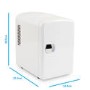 Refurbished electriQ EIQMINIFRIDGE Freestanding 4 Litre Mini Fridge