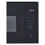 electriQ 25L 900W Built-In Microwave with Grill - Black