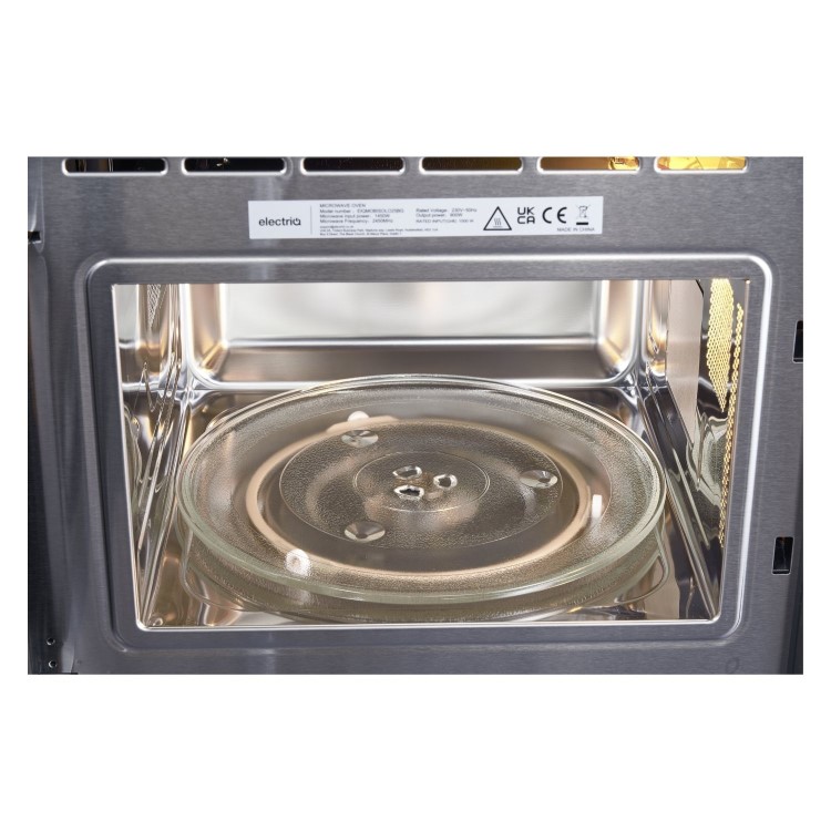 electriQ 25L 900W Built-In Microwave Oven - Black