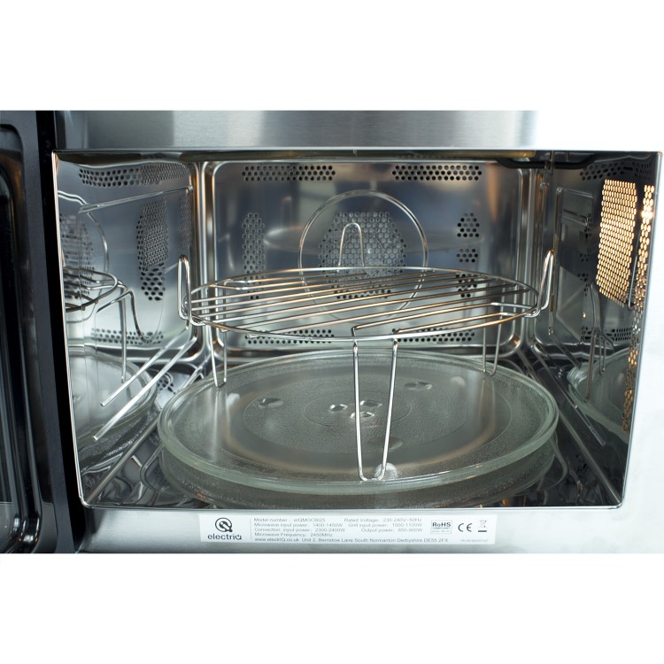 electriQ Built-In Combination Microwave - Stainless Steel