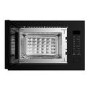 electriQ 25L Built-In Microwave with Grill - Black