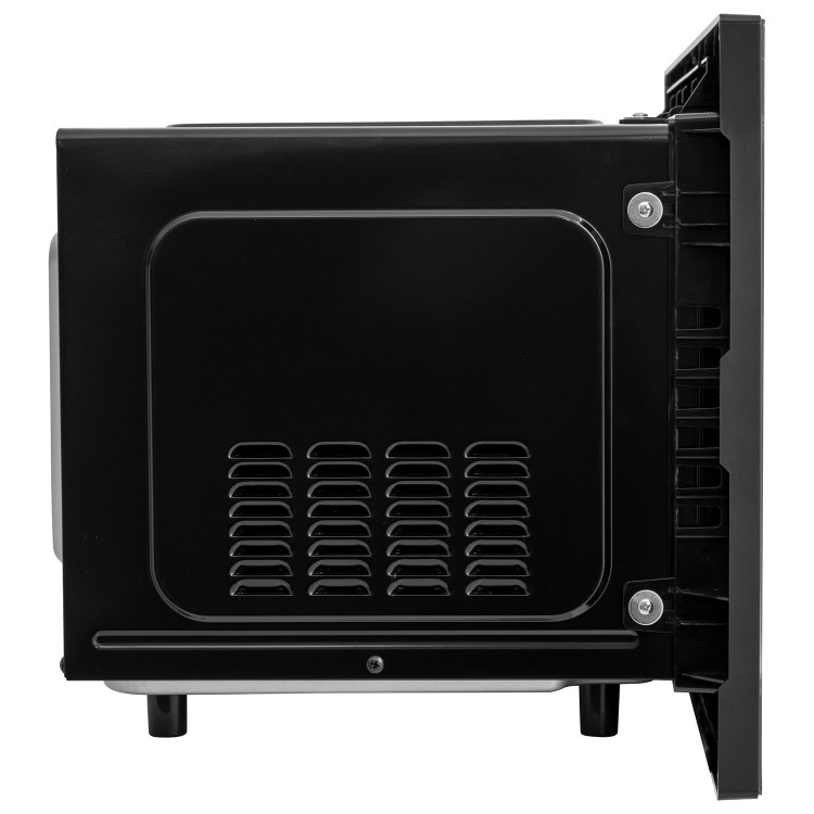 electriQ 25L Built-In Microwave with Grill - Black