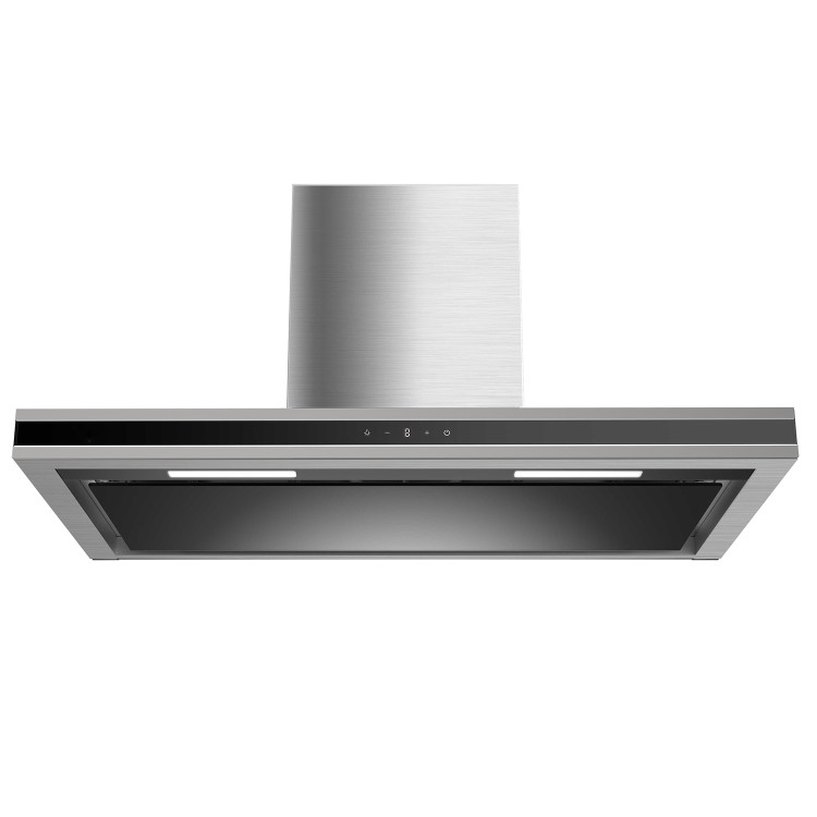 Refurbished 90cm Slimline Touch Cooker Hood  Stainless Steel