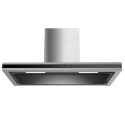 EIQSLIM90LEDMAX electriQ 90cm Slimline Touch Cooker Hood – Stainless Steel