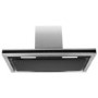 Refurbished electriQ EIQSLIM90LEDMAX 90cm Slimline Touch Cooker Hood Stainless Steel