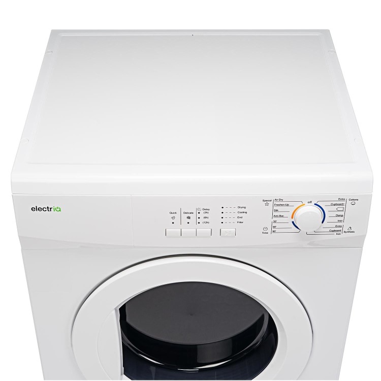 Refurbished electriQ EIQTD7G Freestanding Vented 7KG Tumble Dryer White