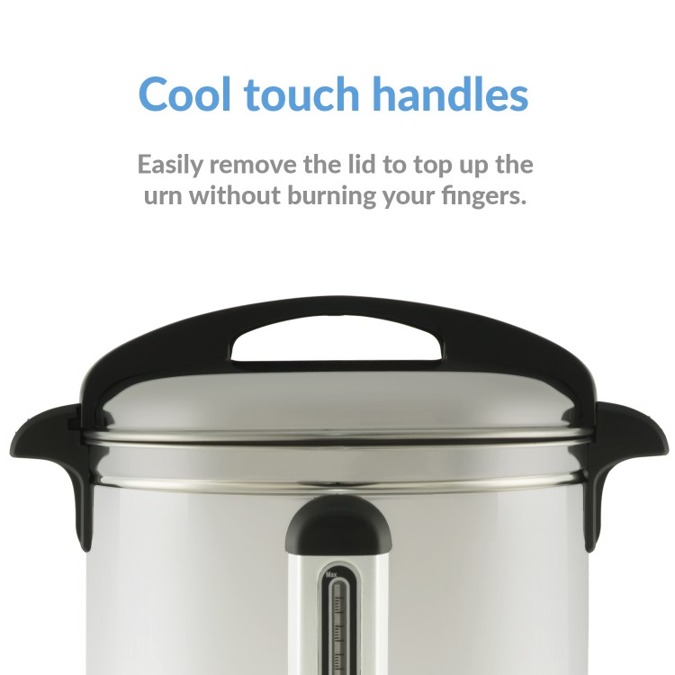 electriQ 20L 2500W Catering Urn - Stainless Steel