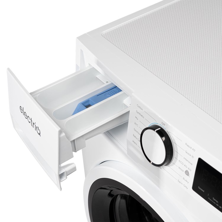 electriQ 12kg 1400rpm Washing Machine - White