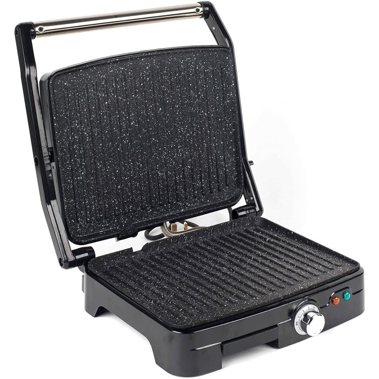 Salter EK2003MG Megastone XL Health Grill & Panini Maker - Stainless Steel