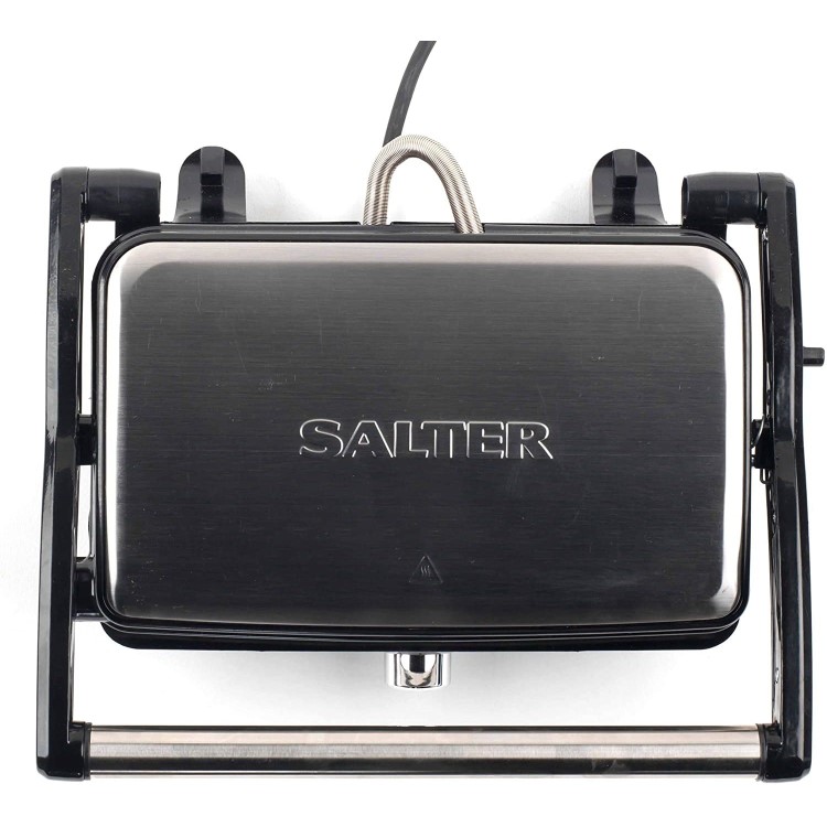 Salter EK2132MG Megastone Health Grill & Panini Maker - Stainless Steel