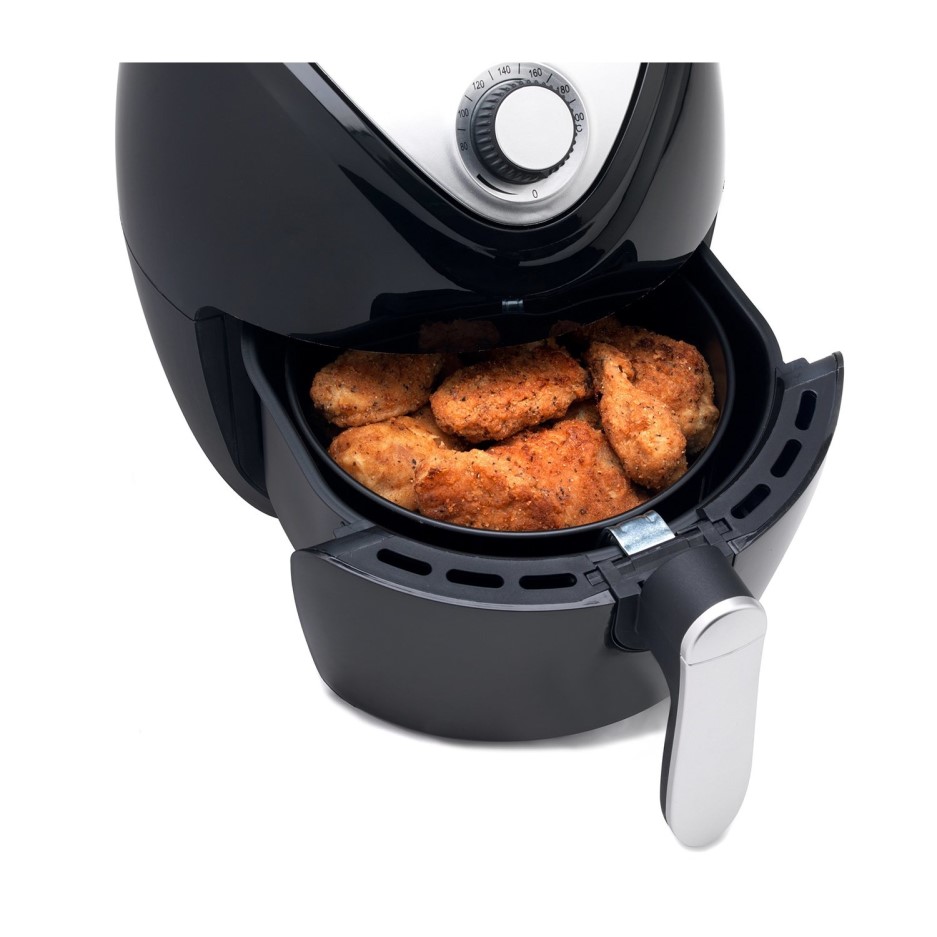 salter dual cook air fryer matt black