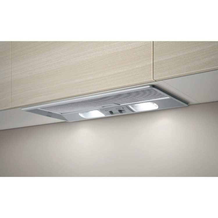 Elica ELB-60-2M Elibloc 9 60 2M Grey High Power 52.4cm Canopy Cooker Hood