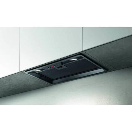 Elica 60cm Canopy Cooker Hood - Black