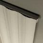 ALMOST PERFECT - Vertical Beige Wave Radiator 1600x486mm -Elbrus