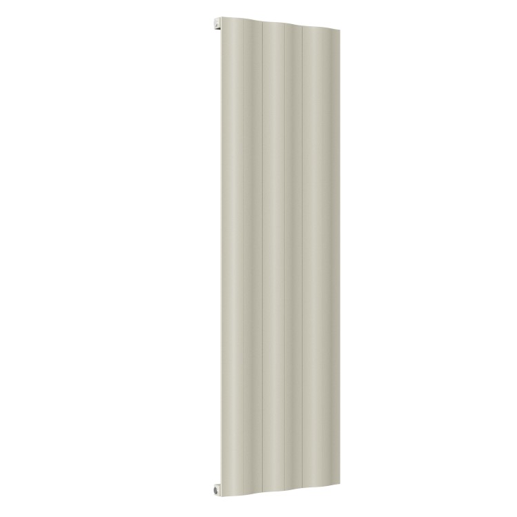 ALMOST PERFECT - Vertical Beige Wave Radiator 1600x486mm -Elbrus