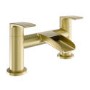 ONLY OPENED - Brushed Brass Bath Mixer Tap - Elina