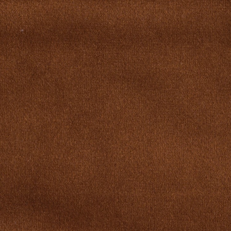 Burnt Orange Velvet 3-Seater Sofa - Elod