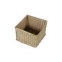 White Hallway Bench with Storage Baskets - Elms