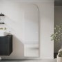 GRADE A1 - Arched Backlit Heated Tall Bathroom Mirror with Lights 500 x 1800mm - Elod