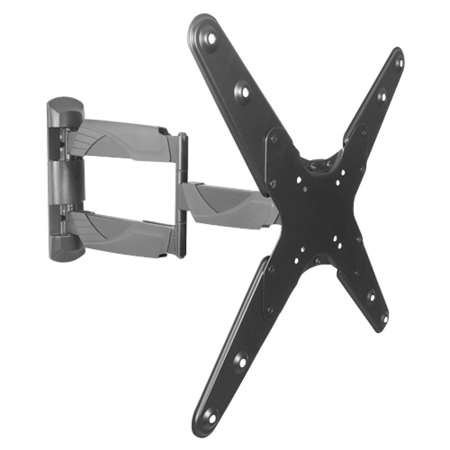Ex Display - electriQ Multi-Action Articulating TV Wall Bracket for TVs up to 55" with VESA up to 400 x 400mm and 35kg Load