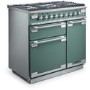 Rangemaster Elise 90cm Dual Fuel Range Cooker - Mineral Green
