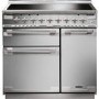Rangemaster ELS90EISS Elise 90cm Electric Range Cooker with Induction Hob - Stainless Steel