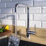Chrome 3-in-1 Filter Water Kitchen Mixer Tap - Pronto Elwood