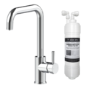 Chrome 3-in-1 Filter Water Kitchen Mixer Tap - Pronto Elwood