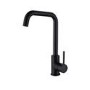 Black Single Lever Monobloc Kitchen Mixer Tap - Enza Elwood