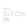 Triple Door Chrome Bathroom Mirror Cabinet with Lights Demister & Shaver Socket 1200 x 690mm - Empire