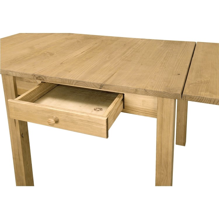 Emerson Extendable Solid Wood Drop Leaf Dining Table - Seats 4-6