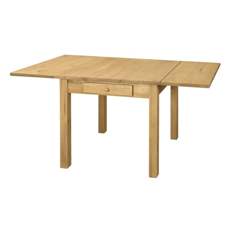 Emerson Extendable Solid Wood Drop Leaf Dining Table - Seats 4-6