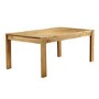 Rectangle Solid Pine Dining Table - Seats 6 - Emerson
